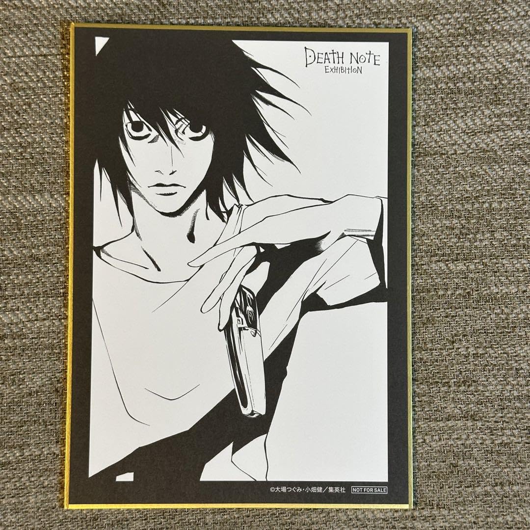 DEATH NOTE デスノート展 入場特典 色紙　美品 12点 DEATH NOTE デスノート展 入場特典 色紙 美品 12点 集英社 - DEATHNOTE